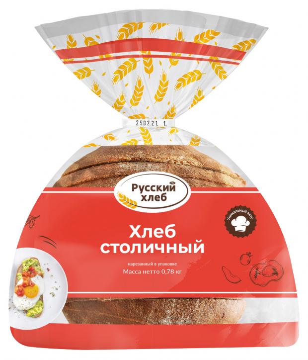 

Хлеб пшеничный Русский Хлеб Столичный нарезка, 780 г