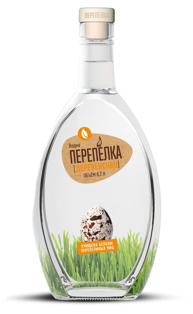 Водка Перепелка Деревенская Беларусь, 0,2 л