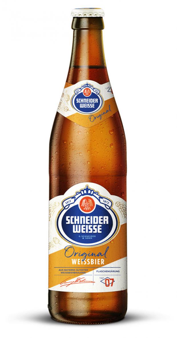 Пиво Schneider Weisse TAP7 Mein Original светлое нефильтрованное 5,4%, 500 мл