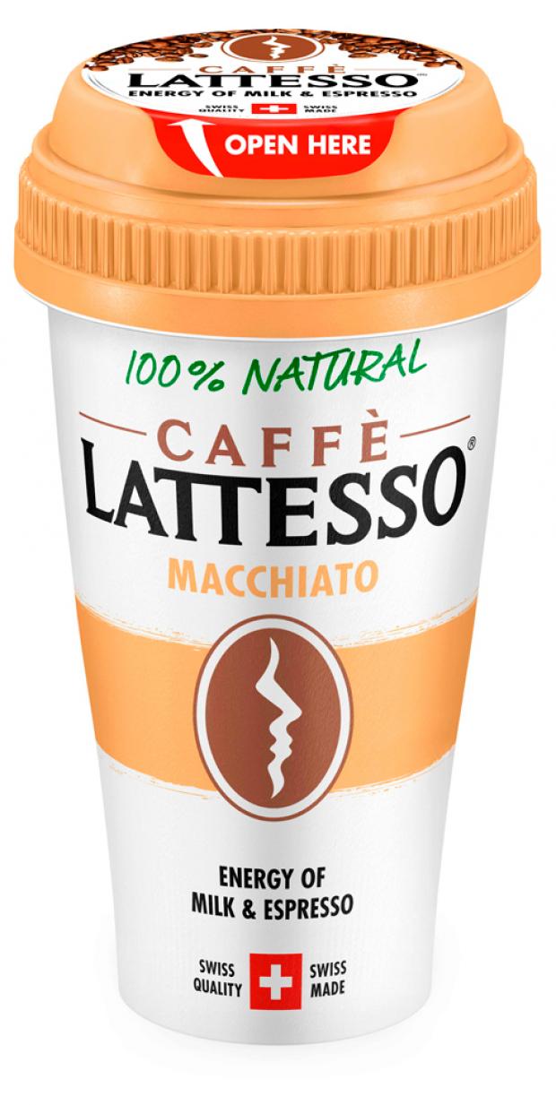 

Напиток кофейный Caffe Lattesso Macchiato 3,9%, 250 мл