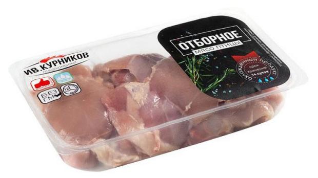 Филе бедра цыпленка-бройлера Ив. Курников охлажденное, 850 г