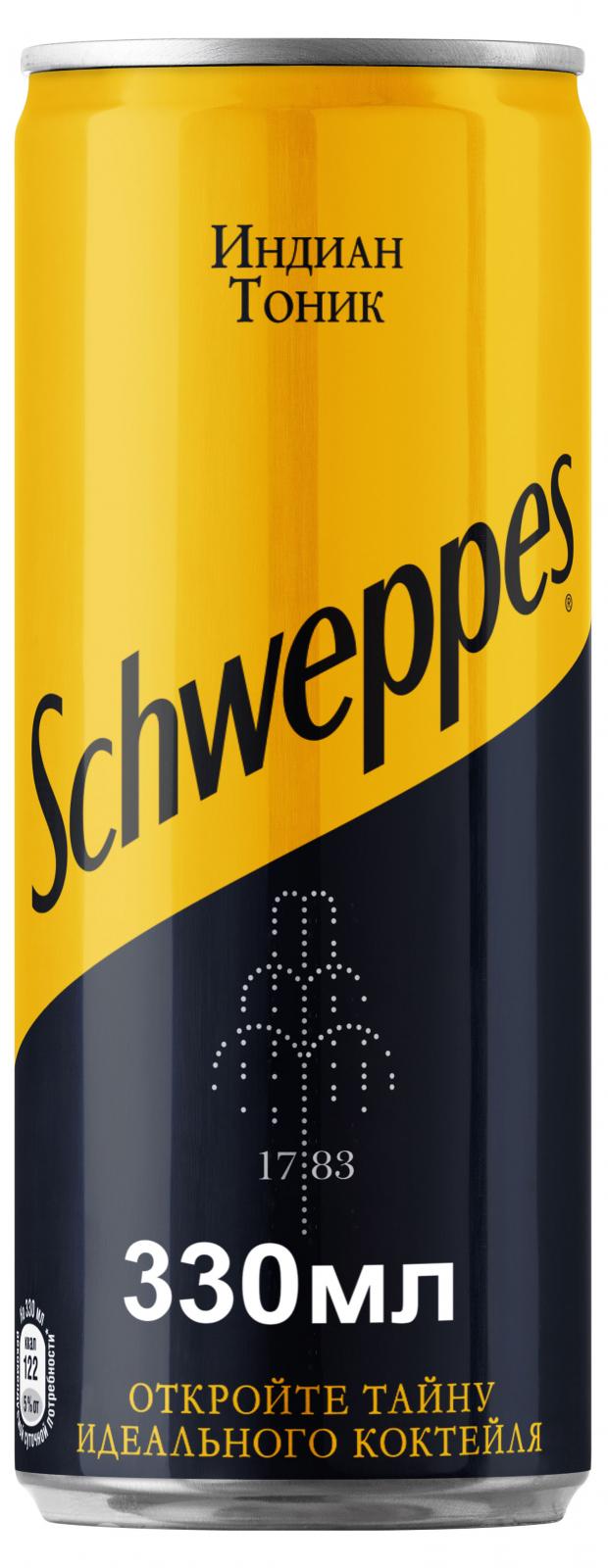 

Напиток газированный Schweppes Тоник, 330 мл