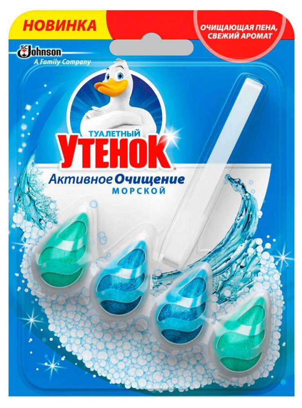 

Блок для туалета «Туалетный утенок» Морской, 38,6 г