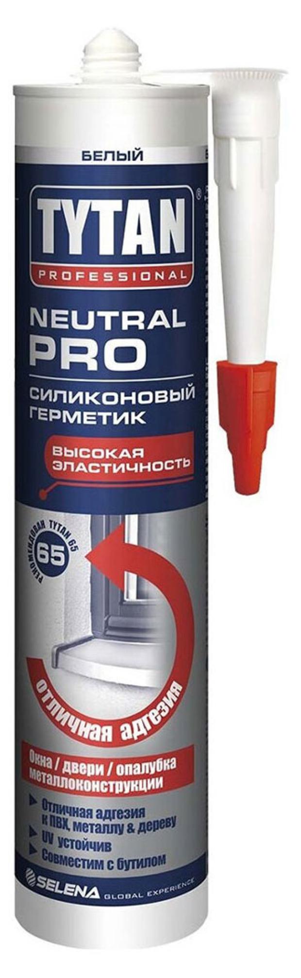 Герметик силиконовый Tytan Professional NEUTRAL PRO 280 мл 449₽