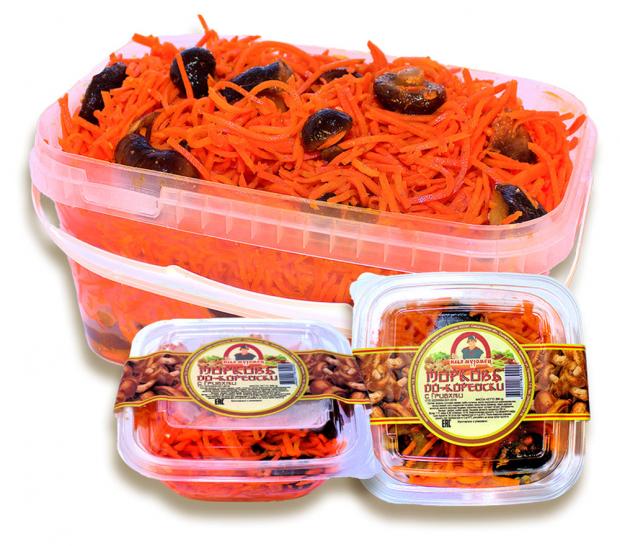 Морковь с грибами по-корейски Илья Муромец, 200 г