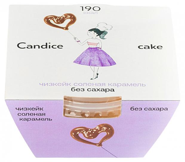 

Десерт Candice Cake Чизкейк соленая карамель без сахара, 100 г
