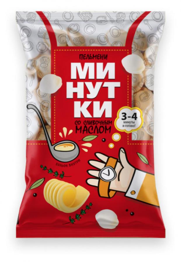 Пельмени Хвалынские Минутки со сливочным маслом, 800 г