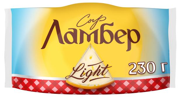 сыр emandhof light 40% Сыр полутвердый Ламбер легкий 30%, 230 г