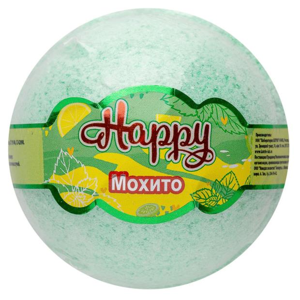Шар бурлящий для ванны Laboratory Katrin Happy Мохито, 120 г