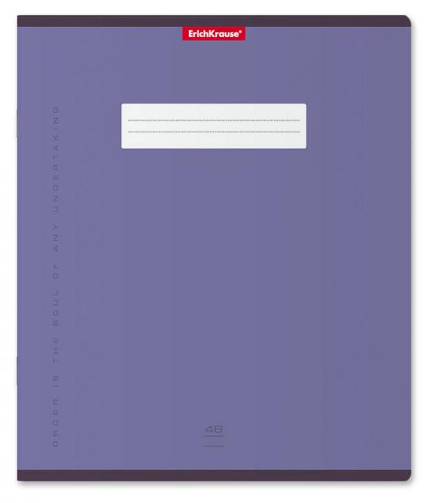 

Тетрадь общая ErichKrause Unicolor Bright в линейку А5, 48 л