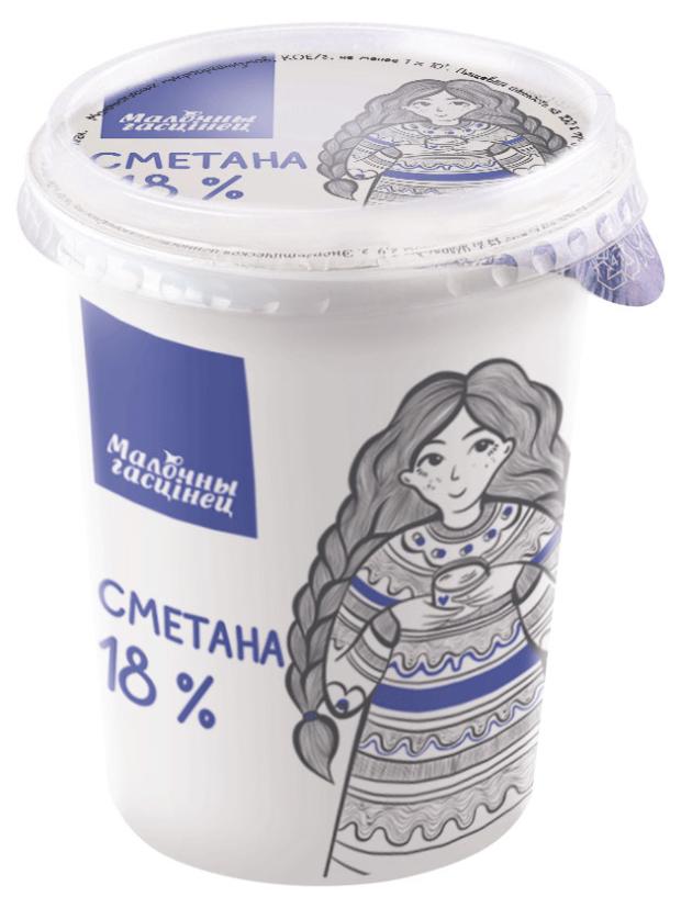 

Сметана Молочный гостинец 18% БЗМЖ, 380 г