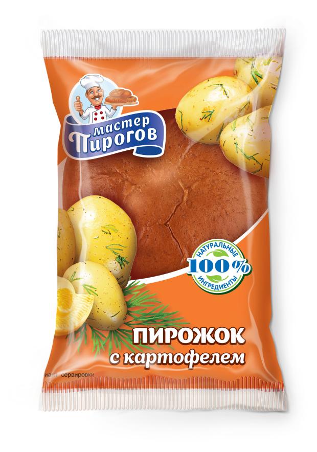 

Пирожок Мастер Пирогов с картофелем, 80 г