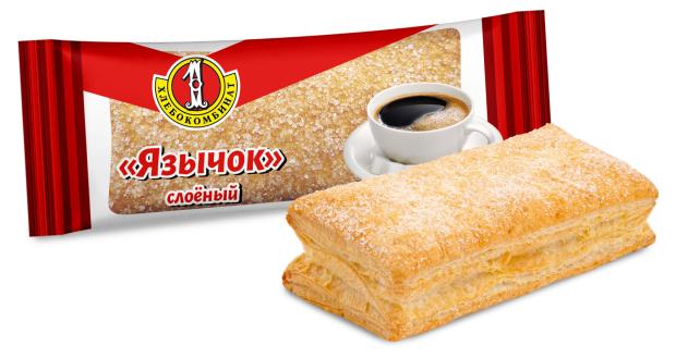 Язычок слоеный Первый Хлебокомбинат, 40 г