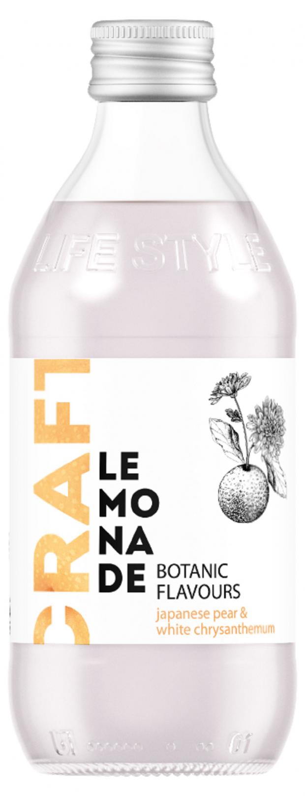 Напиток сильногазированный Starbar Craftсо вкусом японской груши и белой хризантемы, 330 мл