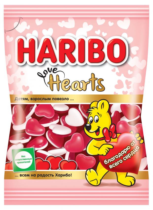 

Мармелад жевательный Haribo Сердечки, 100 г