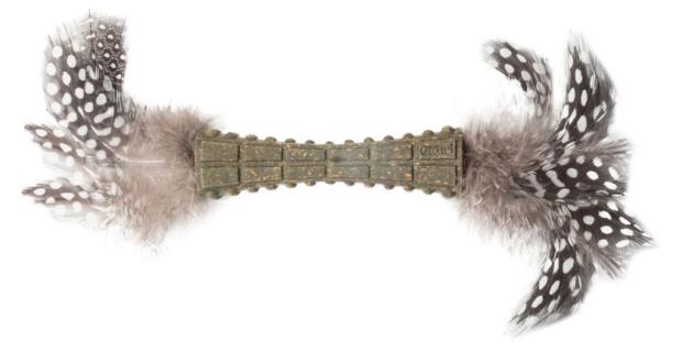 Игрушка для кошек GIGWI с перьями и мятой
