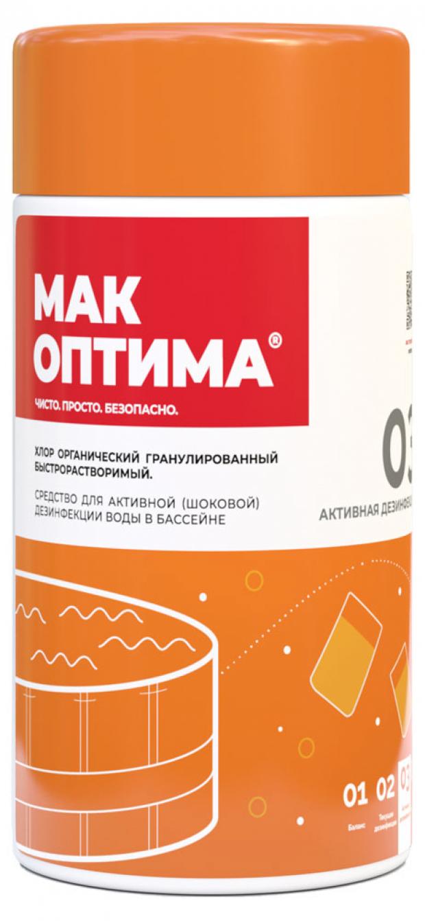 

Хлор «МАК ОПТИМА» быстрорастворимый гранулированный, 480 г