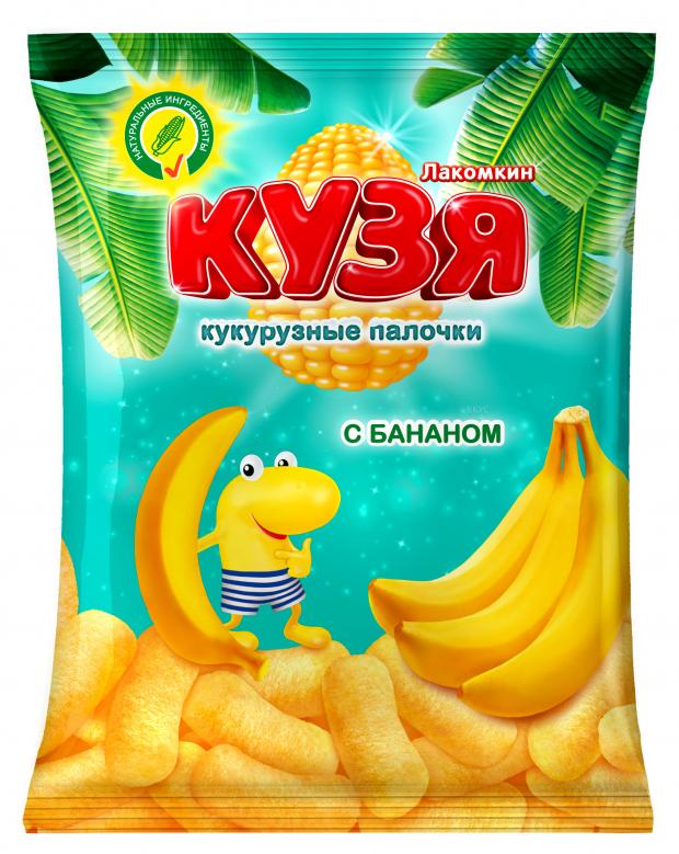 

Палочки кукурузные Русскарт КУЗЯ Лакомкин со банана, 100 г