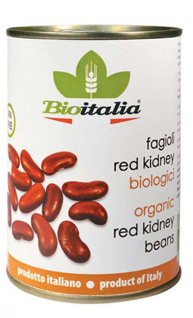 Фасоль консервированная Bioitalia красная, 400 г