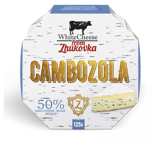 

Сыр мягкий камбоцола с плесенью WhiteCheese from Zhukovka 50% БЗМЖ, 125 г