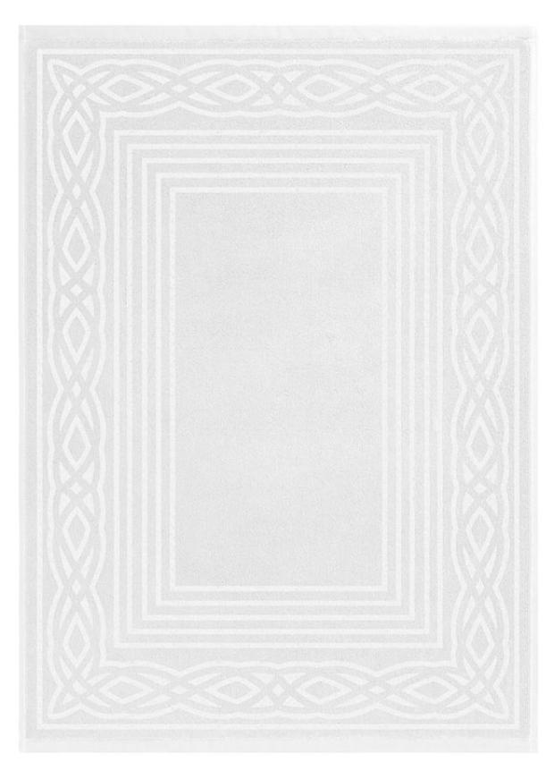 

Полотенце для ног Cleanelly Basic махровое белое, 50х70 см