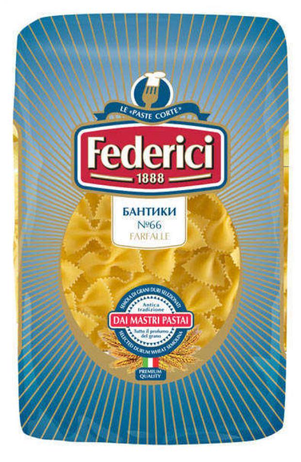 

Макаронные изделия Federici бантики, 400 г