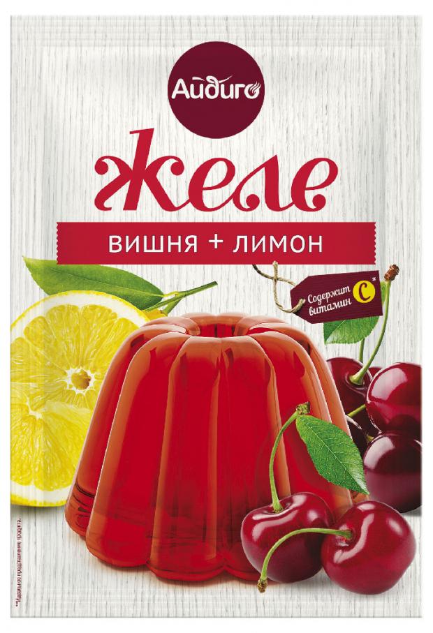 Желе Айдиго вишня лимон, 50 г