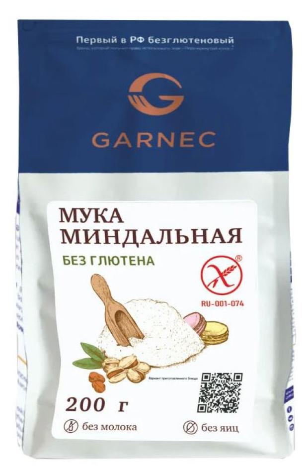 

Мука Garnec миндальная без глютена, 200 г