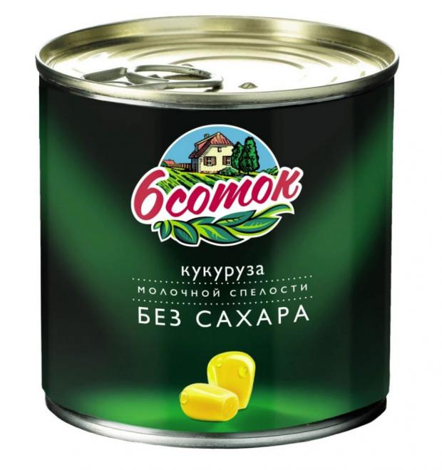 

Кукуруза «6 соток» молодая без сахара, 425 г