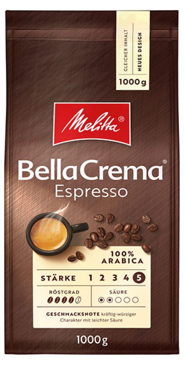 

Кофе в зернах Melitta Bella Crema Cafe Espresso, 1 кг