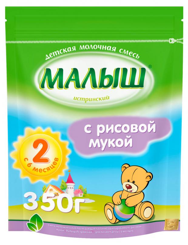 

Смесь сухая молочная Малыш Истринский с рисовой мукой, 350 г