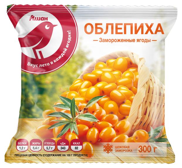 Облепиха АШАН Красная птица быстрозамороженная, 300 г