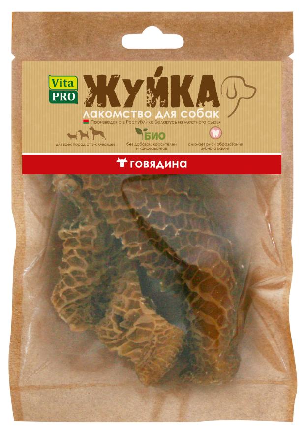 

Лакомство для собак Жуйка рубец говяжий, 35 г