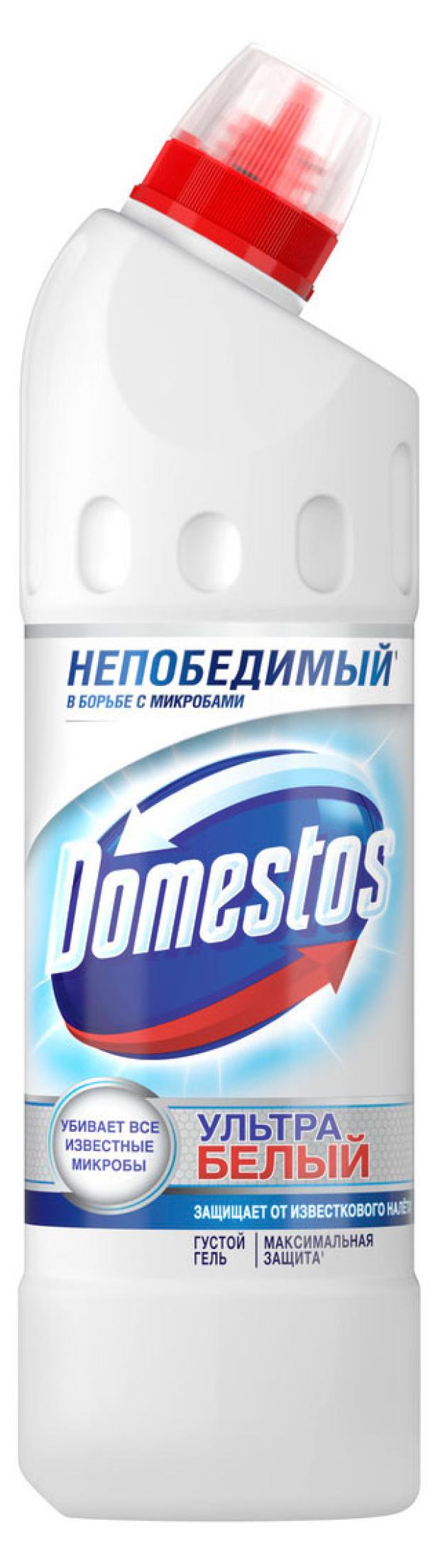 Средство чистящее для унитаза Domestos Ультра белый, 500 мл