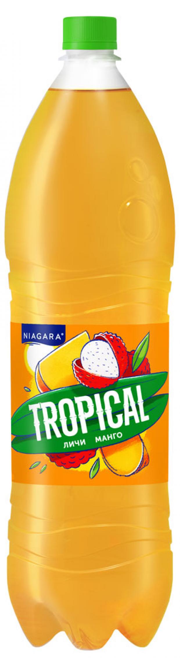 Напиток Niagara Tropical Личи Манго безалкогольный сильногазированный, 1,5 л