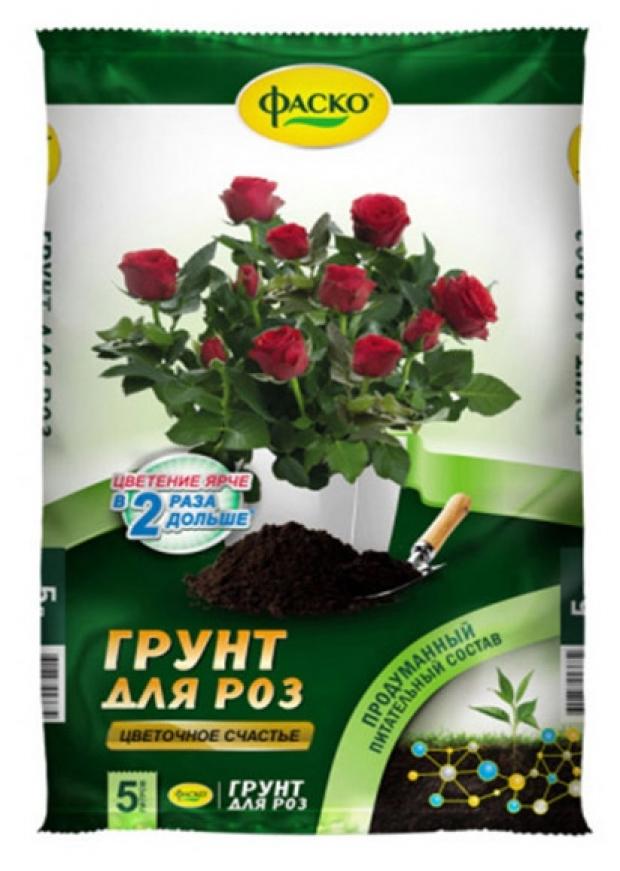 

Грунт для роз «Фаско» Цветочное счастье, 5 л