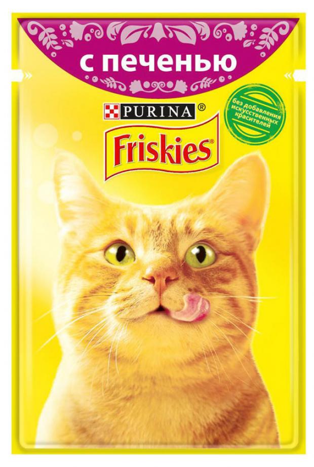 

Корм для кошек Friskies c печенью в подливе, 85 г