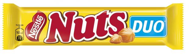 

Шоколадные батончики Nuts с орехами мультипак, 66 г