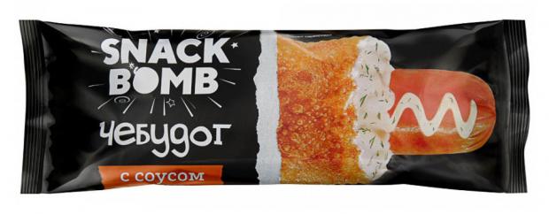 Чебудог Snack Bomb с соусом Ранч, 90 г