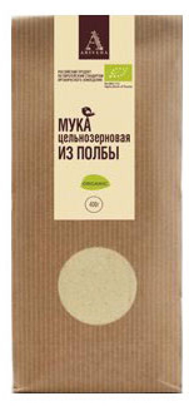 

Мука полбяная Arivera цельнозерновая, 400 г