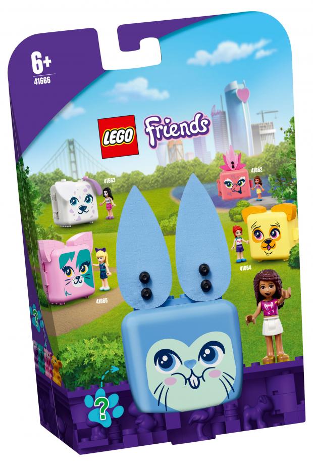 Конструктор LEGO Friends 41666 Кьюб Андреа с кроликом