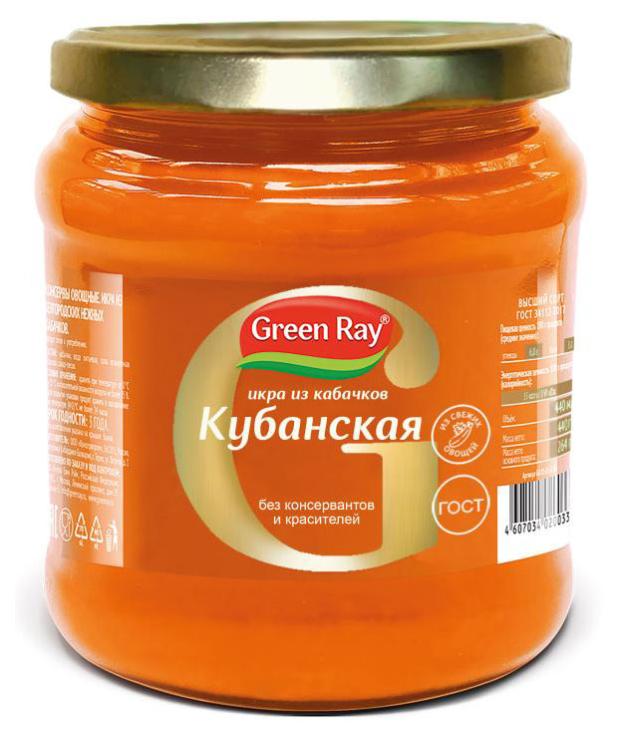 Икра кабачковая Green Ray, 470 г