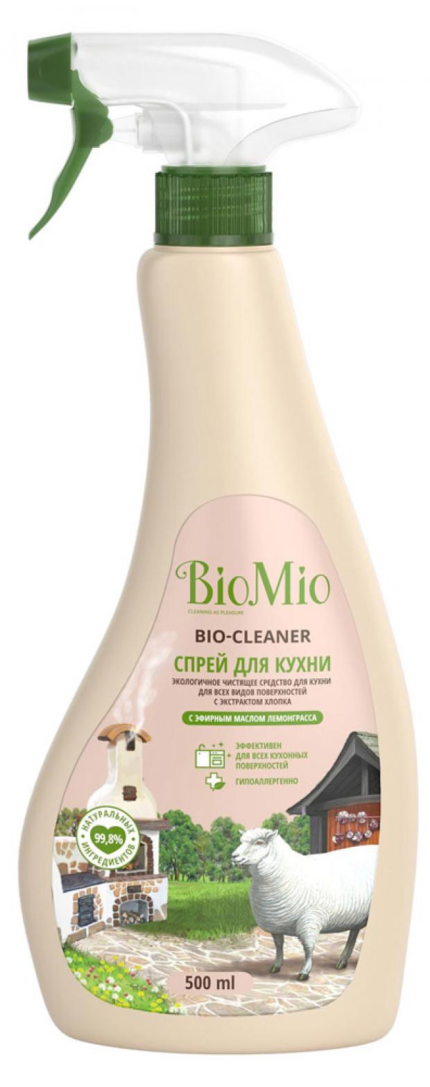 Чистящее средство для кухни BioMio Лемонграсс, 500 мл