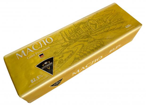 

Масло сливочное Gutendorf Gold Premium 82,5% БЗМЖ, 450 г