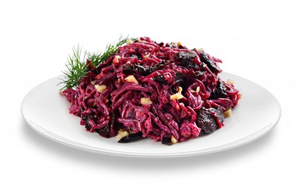 Салат Свекла с грецким орехом По-домашнему, 150 г