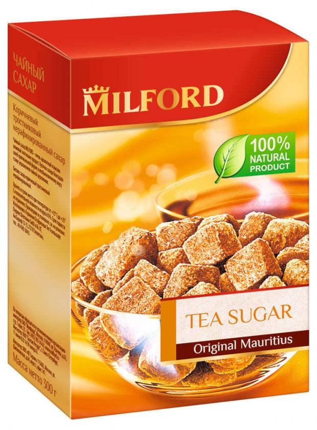

Сахар тростниковый MILFORD коричневый нерафинированный, 300 г