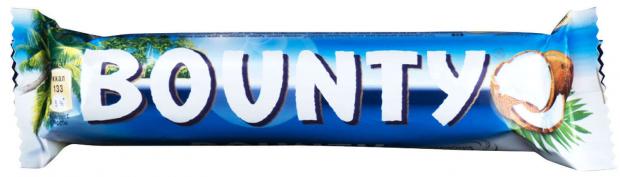 

Шоколадный батончик Bounty, 55 г