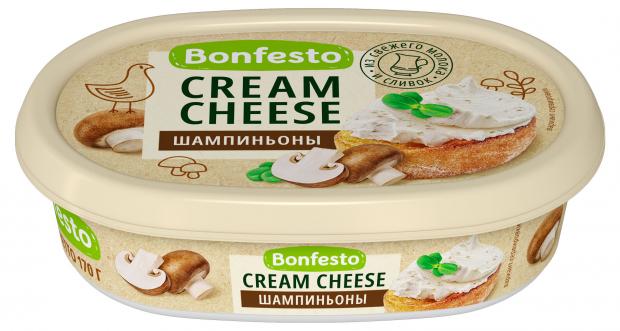 

Сыр мягкий Bonfesto Cream Cheese Шампиньоны 70%, 170 г