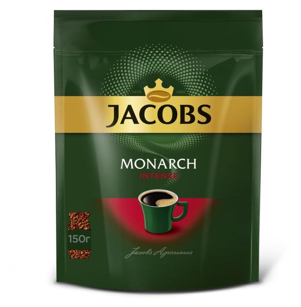 

Кофе растворимый Jacobs Monarch Intense сублимированный, 150 г