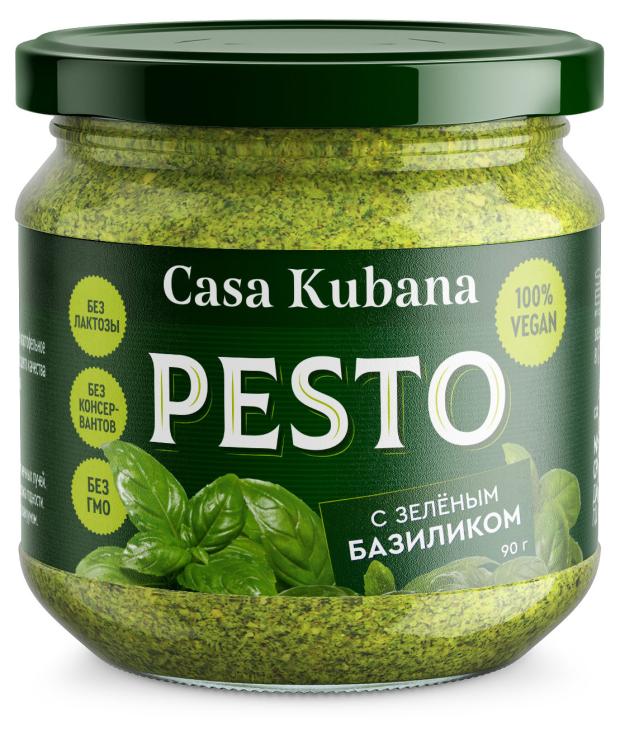 Соус Casa Kubana Песто с зеленым базиликом, 90 г